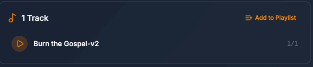 Built-in audio player